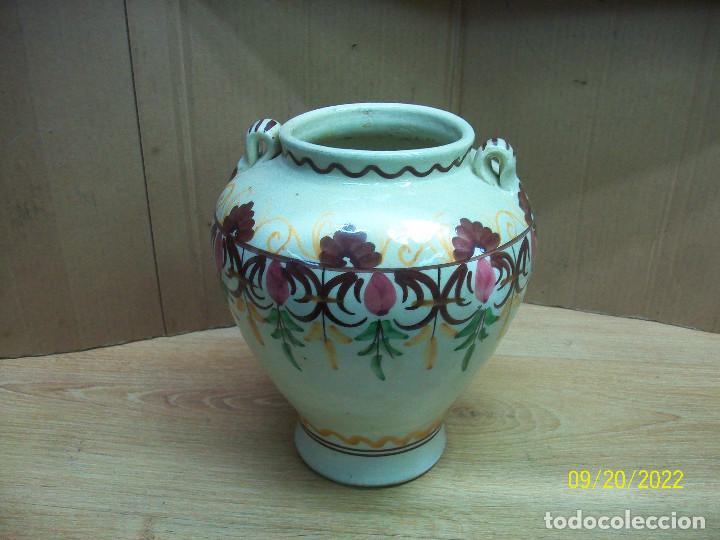 Antig&uuml;edades: ANTIGUO JARRON CON SOPORTE - Foto 5