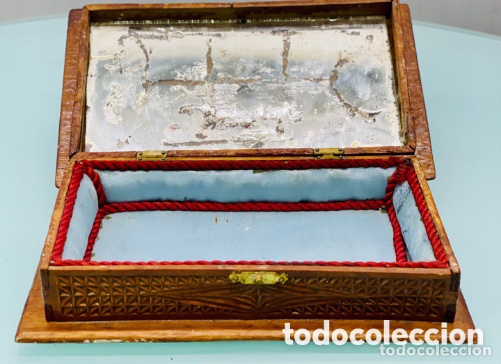 Antig&uuml;edades: ANTIGUA CAJA - JOYERO - Foto 2