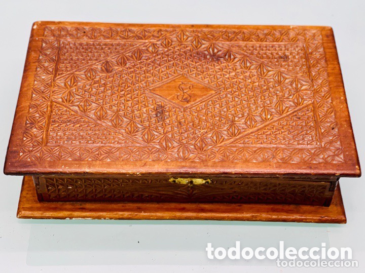Antig&uuml;edades: ANTIGUA CAJA - JOYERO - Foto 3