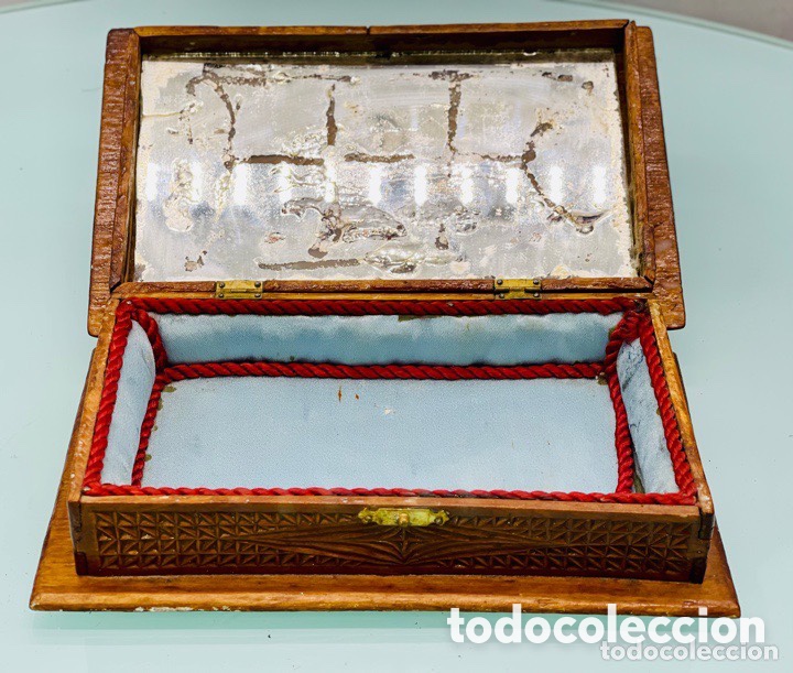 Antig&uuml;edades: ANTIGUA CAJA - JOYERO - Foto 5