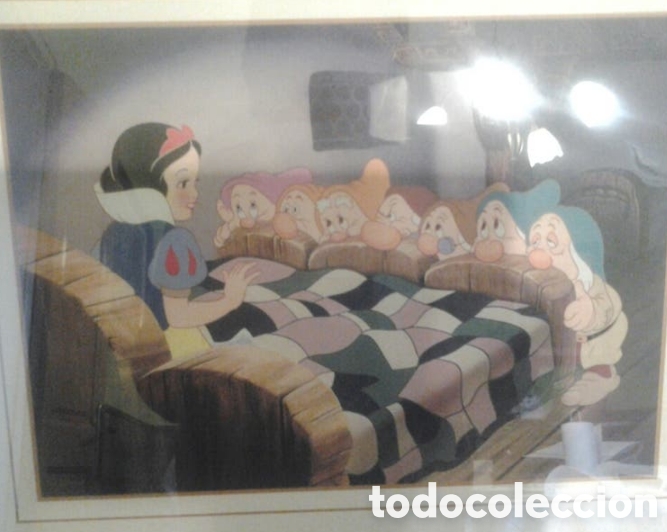 Antig&uuml;edades: CUADRO BLANCANIEVES-DECORACION INFANTIL - Foto 3