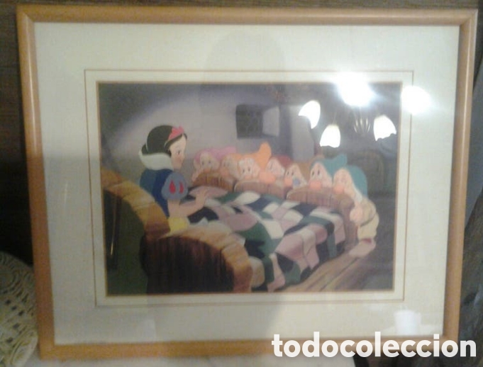 Antig&uuml;edades: CUADRO BLANCANIEVES-DECORACION INFANTIL - Foto 1