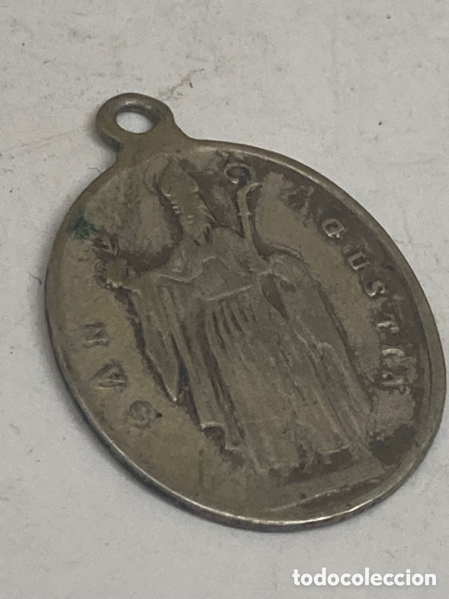 Antig&uuml;edades: Medalla de plata religiosa - Foto 2