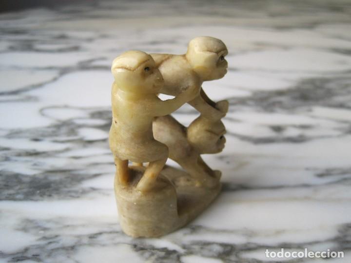 Antig&uuml;edades: FIGURA DE PIEDRA JAB&Oacute;N - MONOS - Foto 5