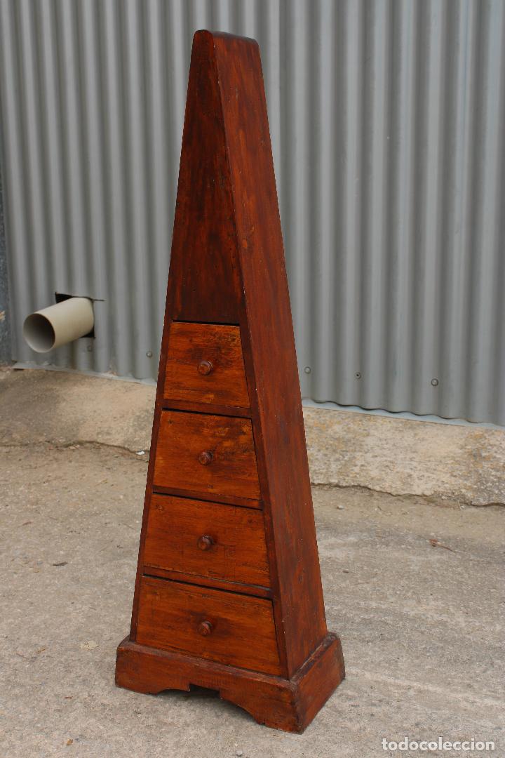 Antig&uuml;edades: mueble piramide con cajones - Foto 4