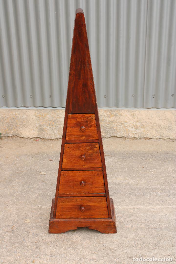 Antig&uuml;edades: mueble piramide con cajones - Foto 1