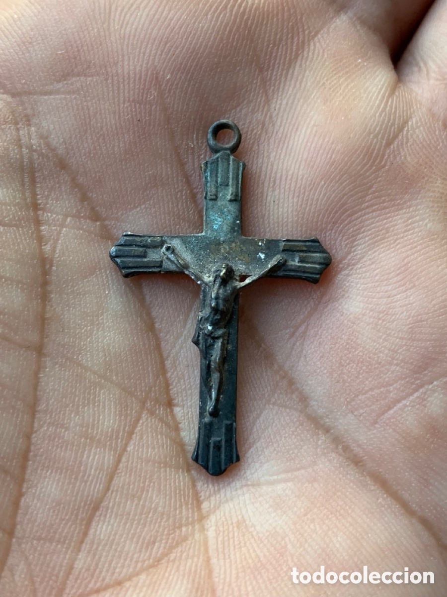 Antig&uuml;edades: ANTIGUA CRUZ EN PLATA - Foto 3