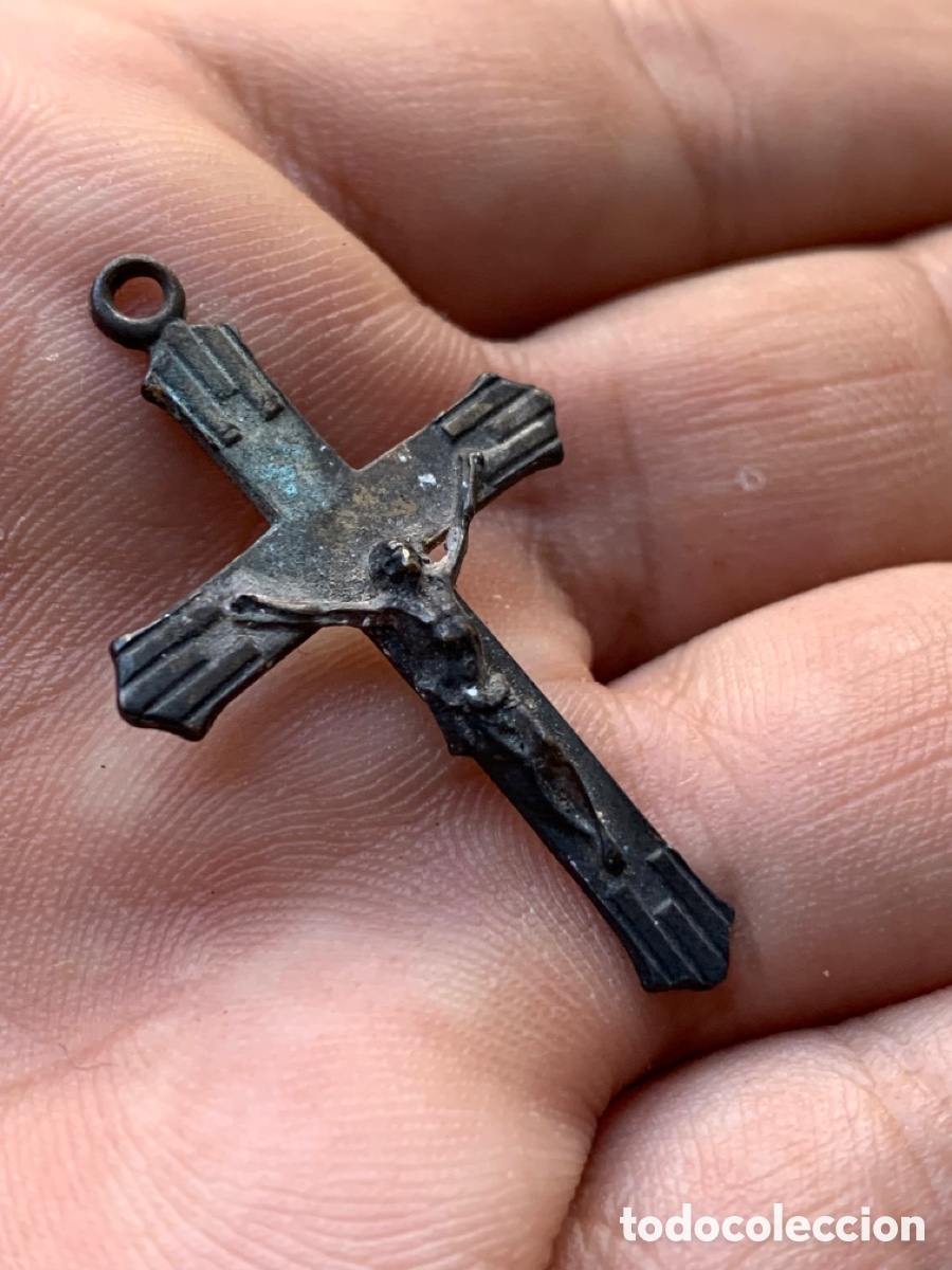 Antig&uuml;edades: ANTIGUA CRUZ EN PLATA - Foto 1
