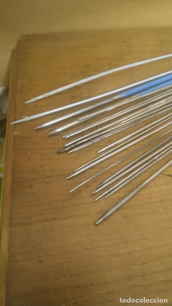 Antig&uuml;edades: Antiguo estuche de madera para agujas de ganchillo - Foto 5