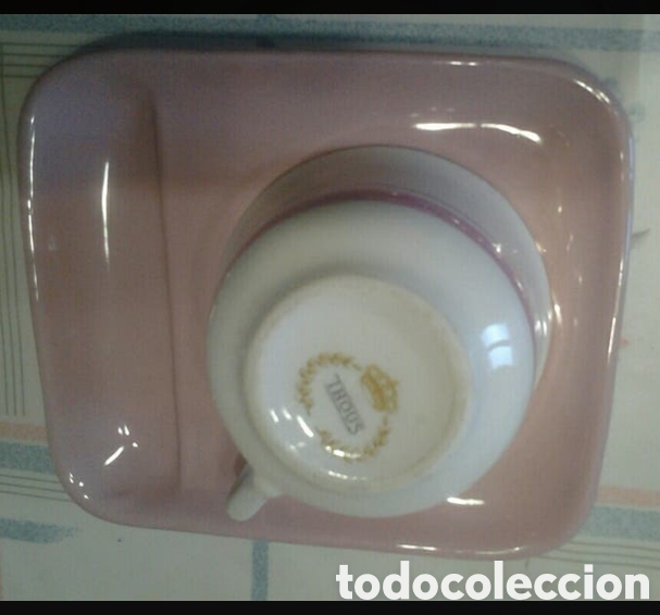 Antig&uuml;edades: TAZA/PLATO DESAYUNO- THOUS - Foto 1