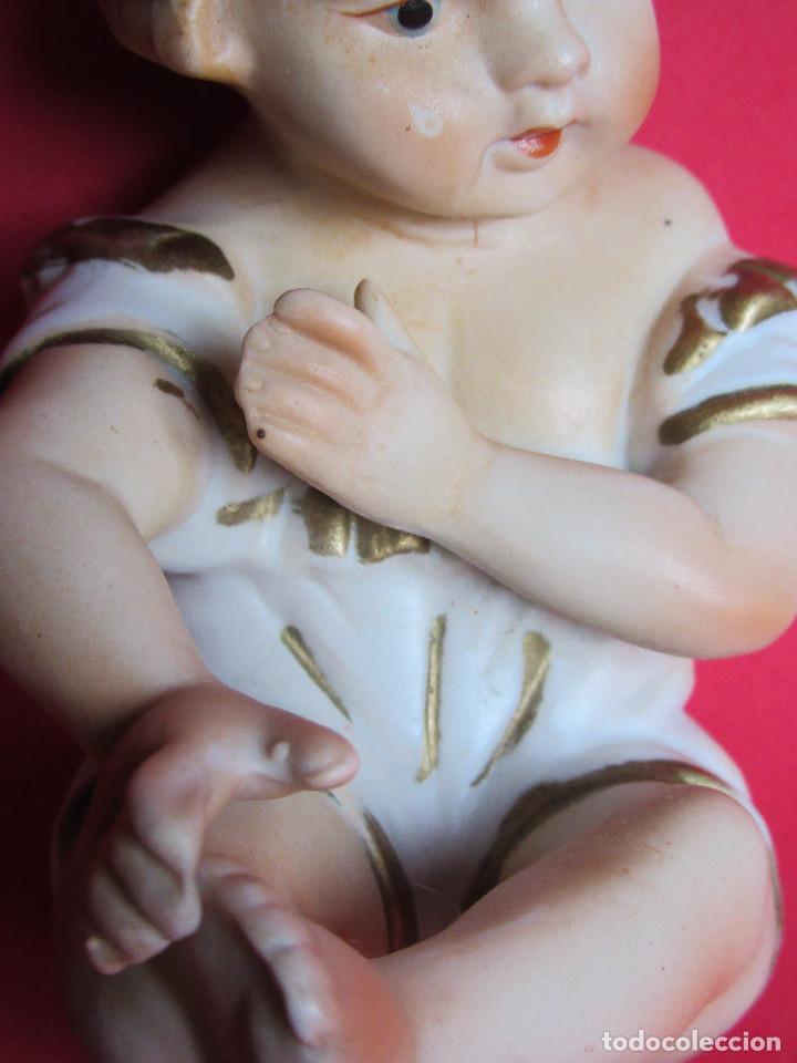 Antig&uuml;edades: BEBE PIANO DE PORCELANA BISCUIT - Foto 10