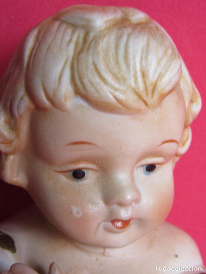 Antig&uuml;edades: BEBE PIANO DE PORCELANA BISCUIT - Foto 15