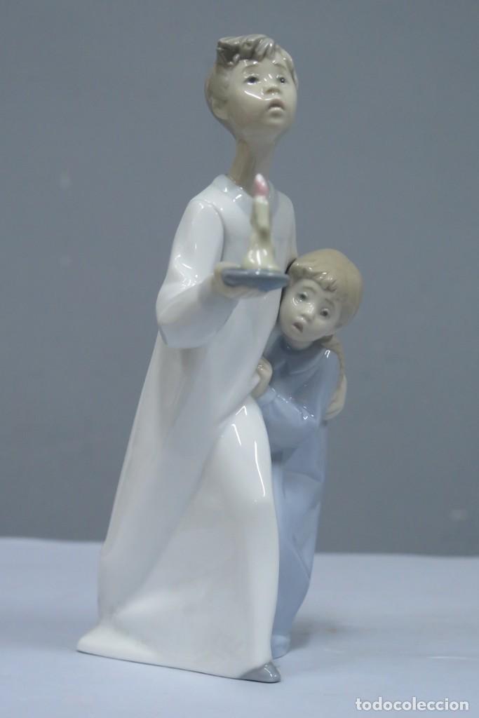 Antig&uuml;edades: NI&Ntilde;OS CON PALMATORIA. LLADRO - Foto 1
