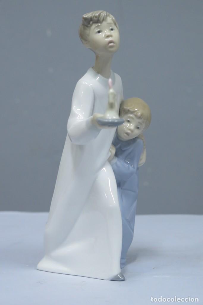 Antig&uuml;edades: NI&Ntilde;OS CON PALMATORIA. LLADRO - Foto 1