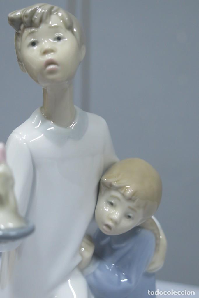 Antig&uuml;edades: NI&Ntilde;OS CON PALMATORIA. LLADRO - Foto 3