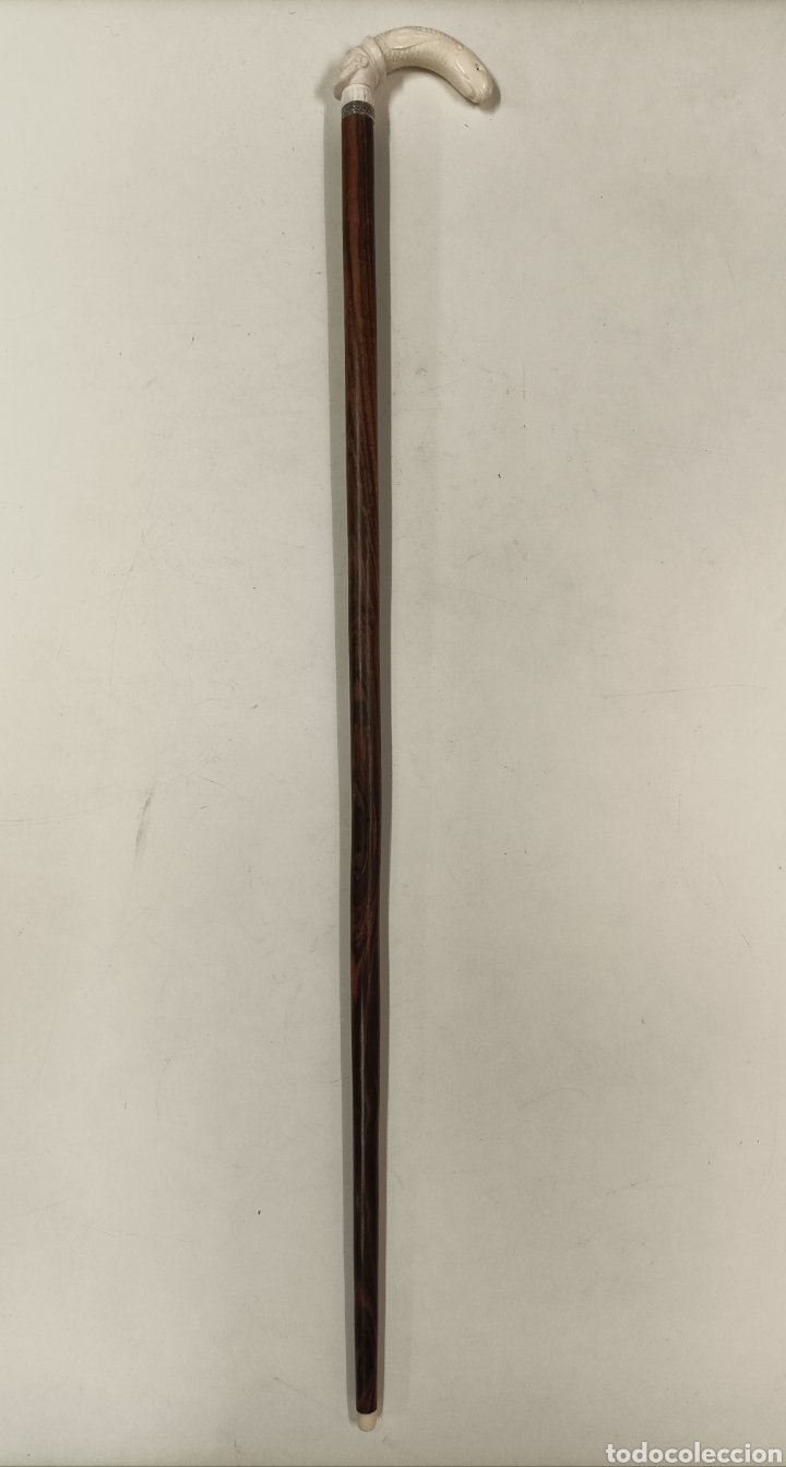 Antig&uuml;edades: Bast&oacute;n Marf. 91cm - Foto 2