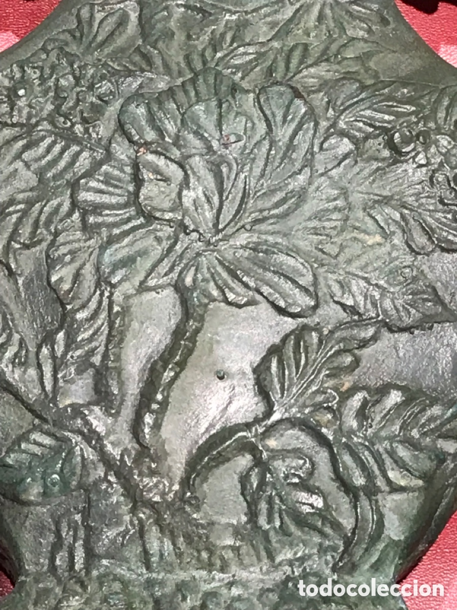 Antig&uuml;edades: Jarron bronce (estilo modernista) 28 cm. - Foto 3