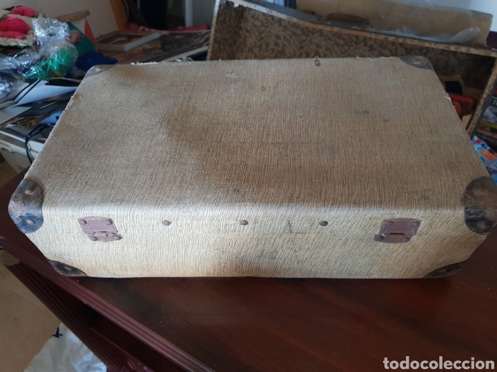 Antig&uuml;edades: Antigua maleta. Rota - Foto 2