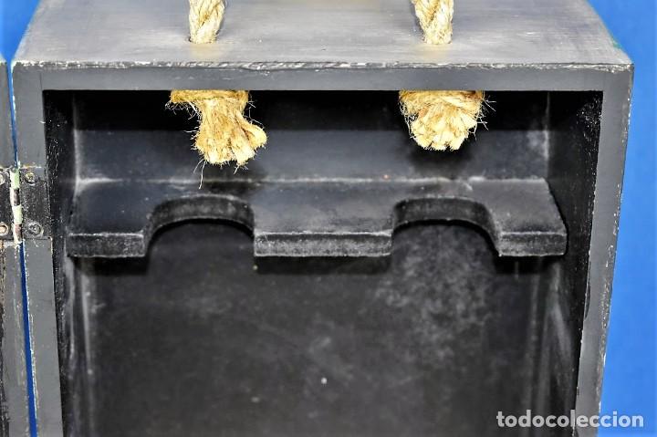 Antig&uuml;edades: Bonito botellero en madera - Foto 5