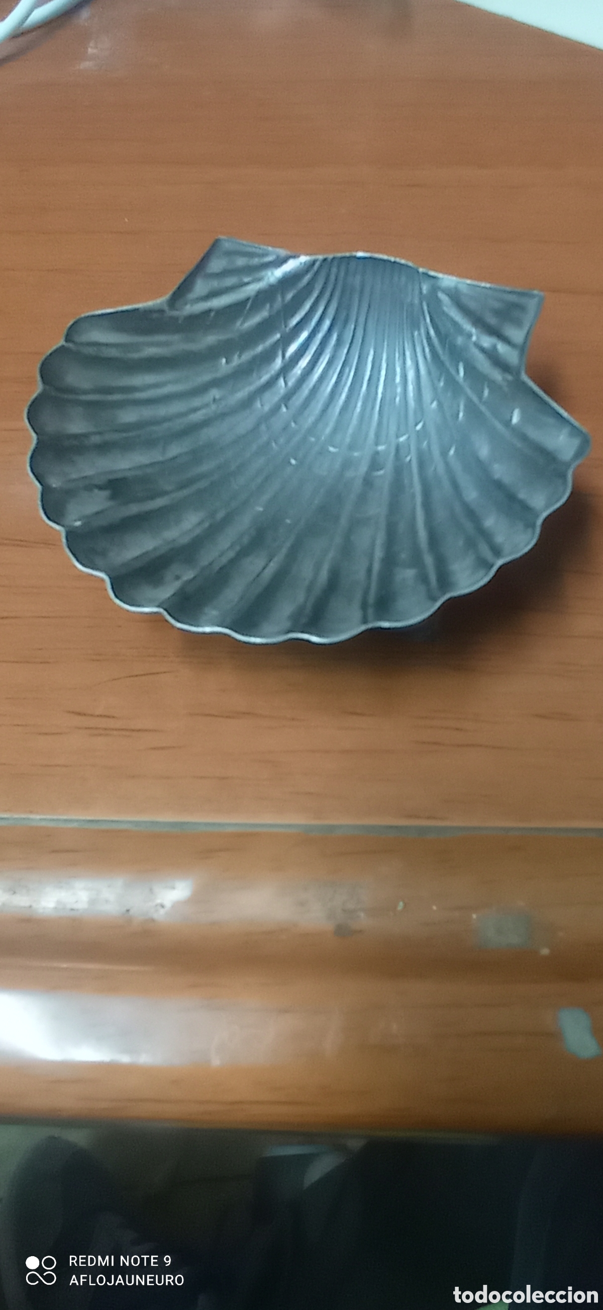 Antig&uuml;edades: Peque&ntilde;a concha de plata - Foto 1