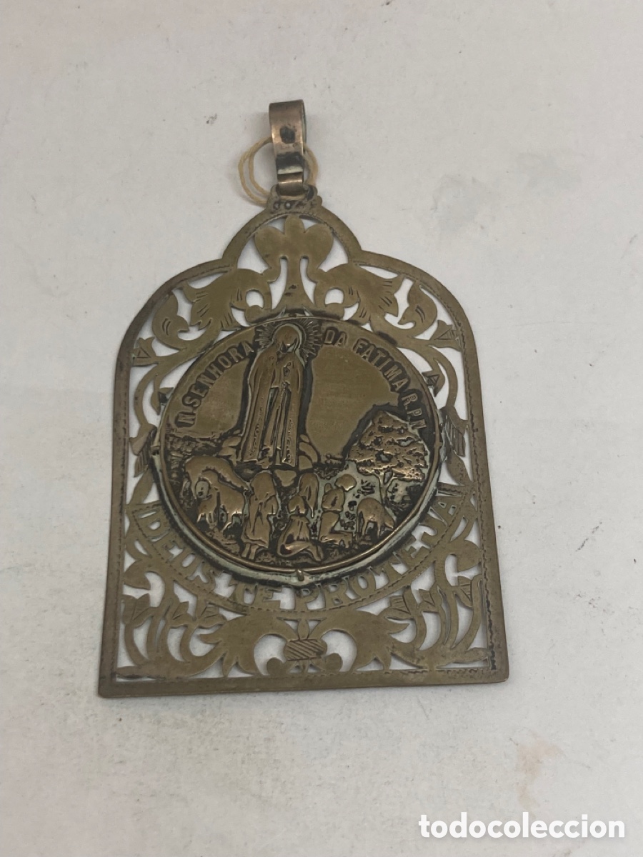 Antig&uuml;edades: Colgante de plata religioso - Foto 1