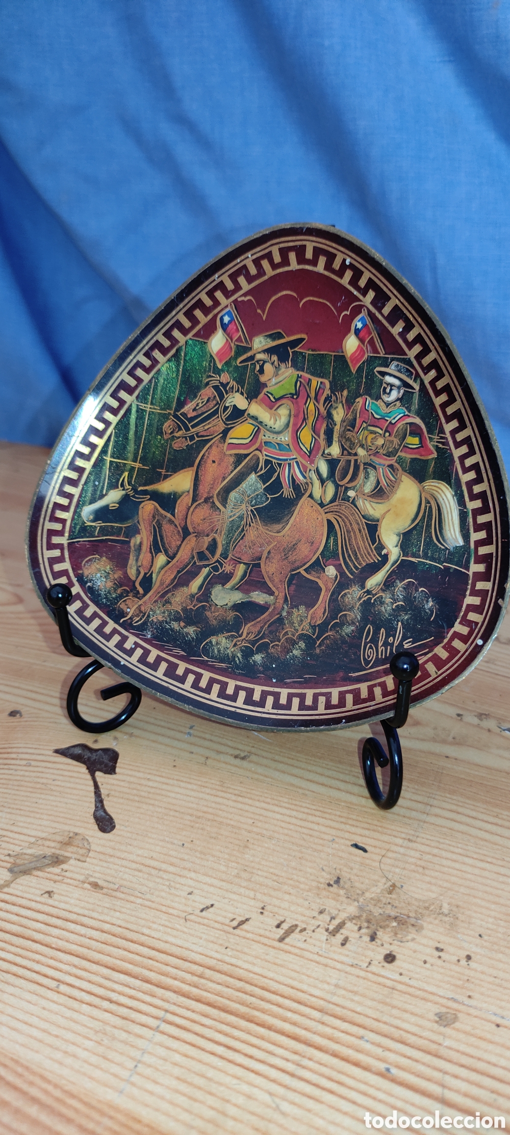 Antig&uuml;edades: BANDEJA DECORATIVA - Foto 3