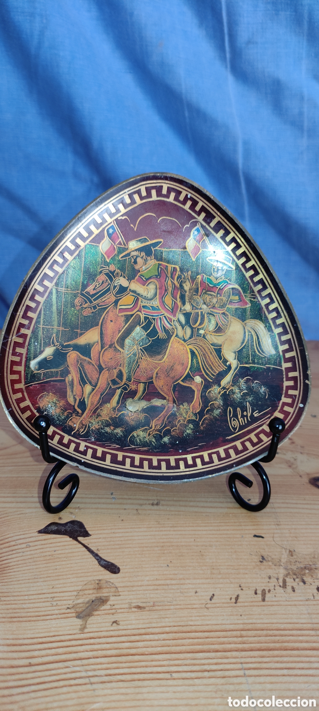 Antig&uuml;edades: BANDEJA DECORATIVA - Foto 4