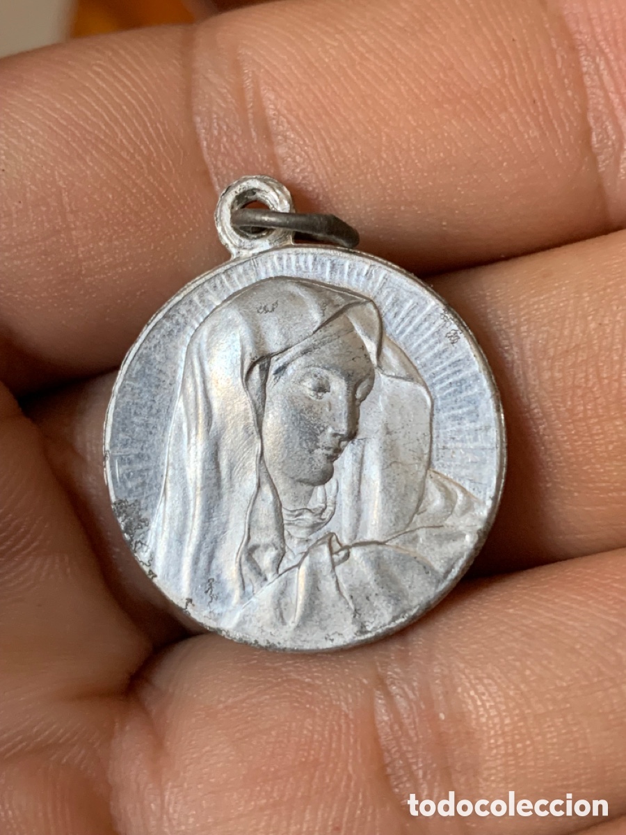 Antig&uuml;edades: ANTIGUA MEDALLA RELIGIOSA - Foto 2