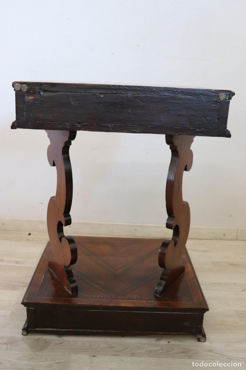 Antig&uuml;edades: Reclinatorio antiguo de nogal, d&eacute;cada de 1780 - Foto 6