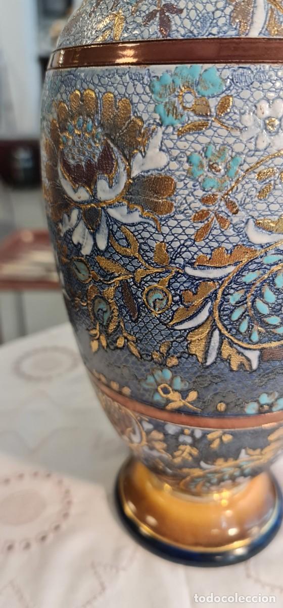 Antig&uuml;edades: Jarr&oacute;n Florero Doulton Slater - Foto 3