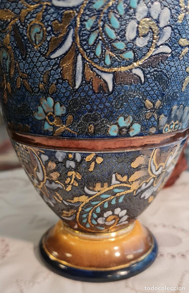 Antig&uuml;edades: Jarr&oacute;n Florero Doulton Slater - Foto 4