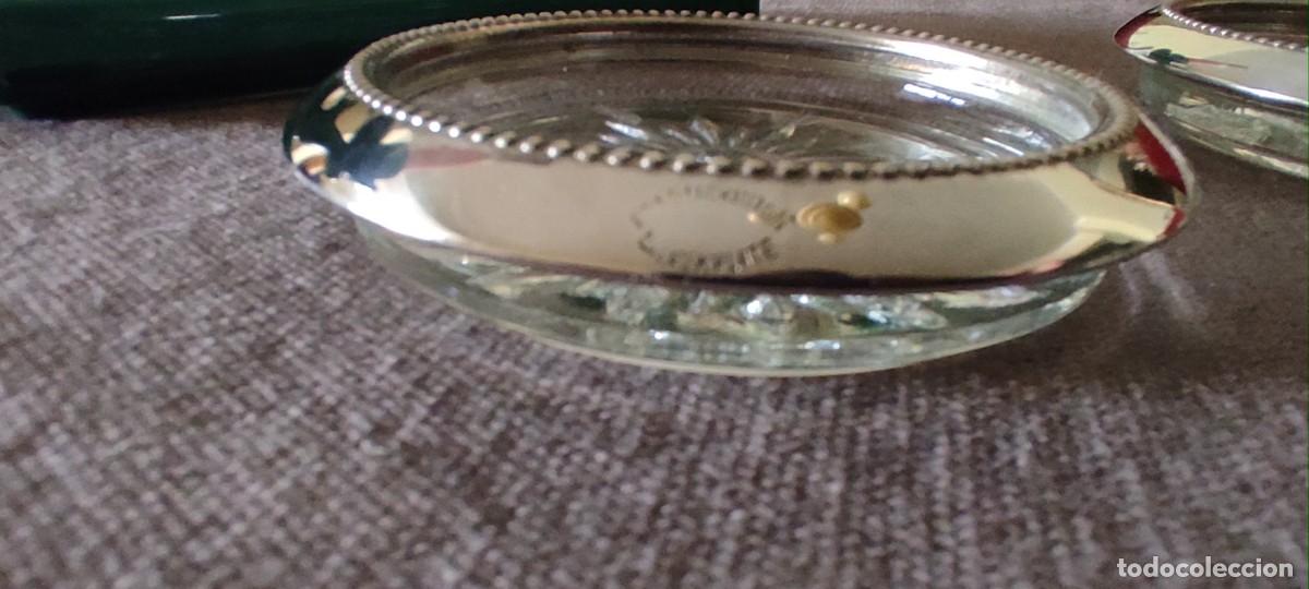 Antig&uuml;edades: Posavasos ba&ntilde;o en plata - Foto 3