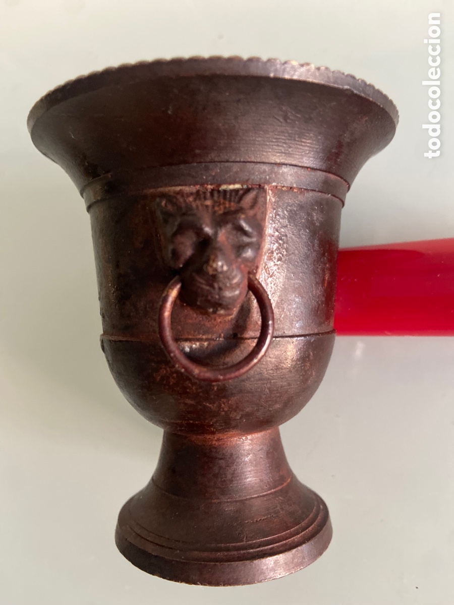 Antig&uuml;edades: Mortero o almirez peque&ntilde;o - Foto 4