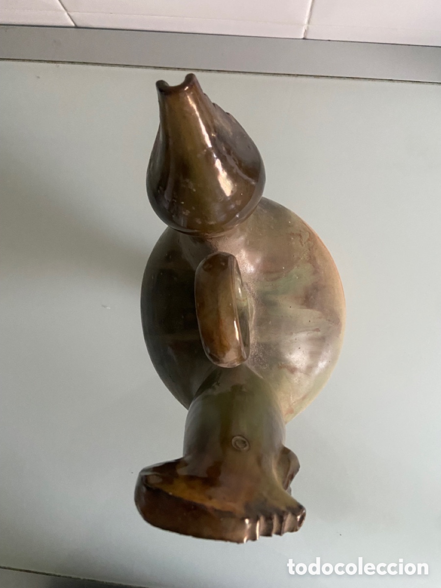 Antig&uuml;edades: Botijo vidriado con forma de Gallo - Foto 6