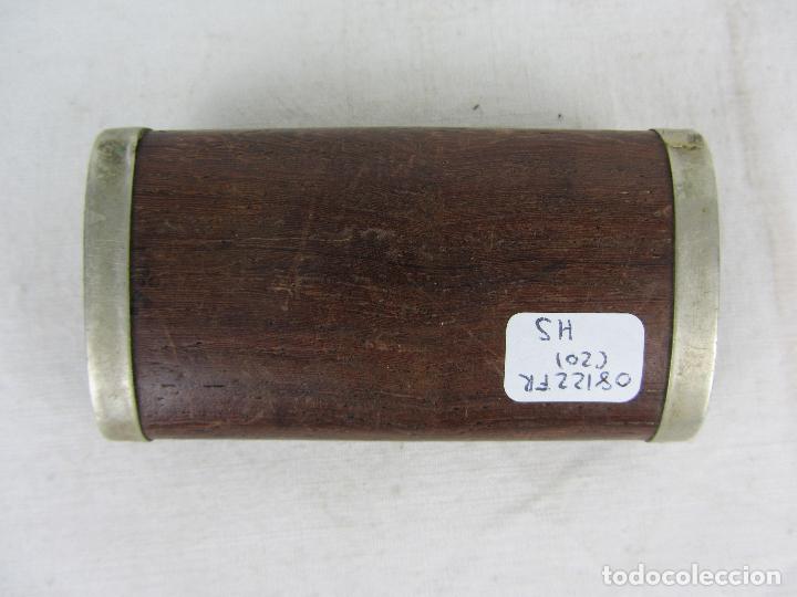 Antig&uuml;edades: Caja para rap&eacute; en madera y hueso - s.XIX - Foto 4