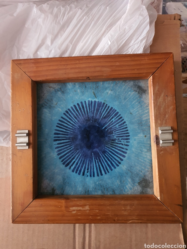 Antiquit&auml;ten: Azulejo antiguo enmarcado