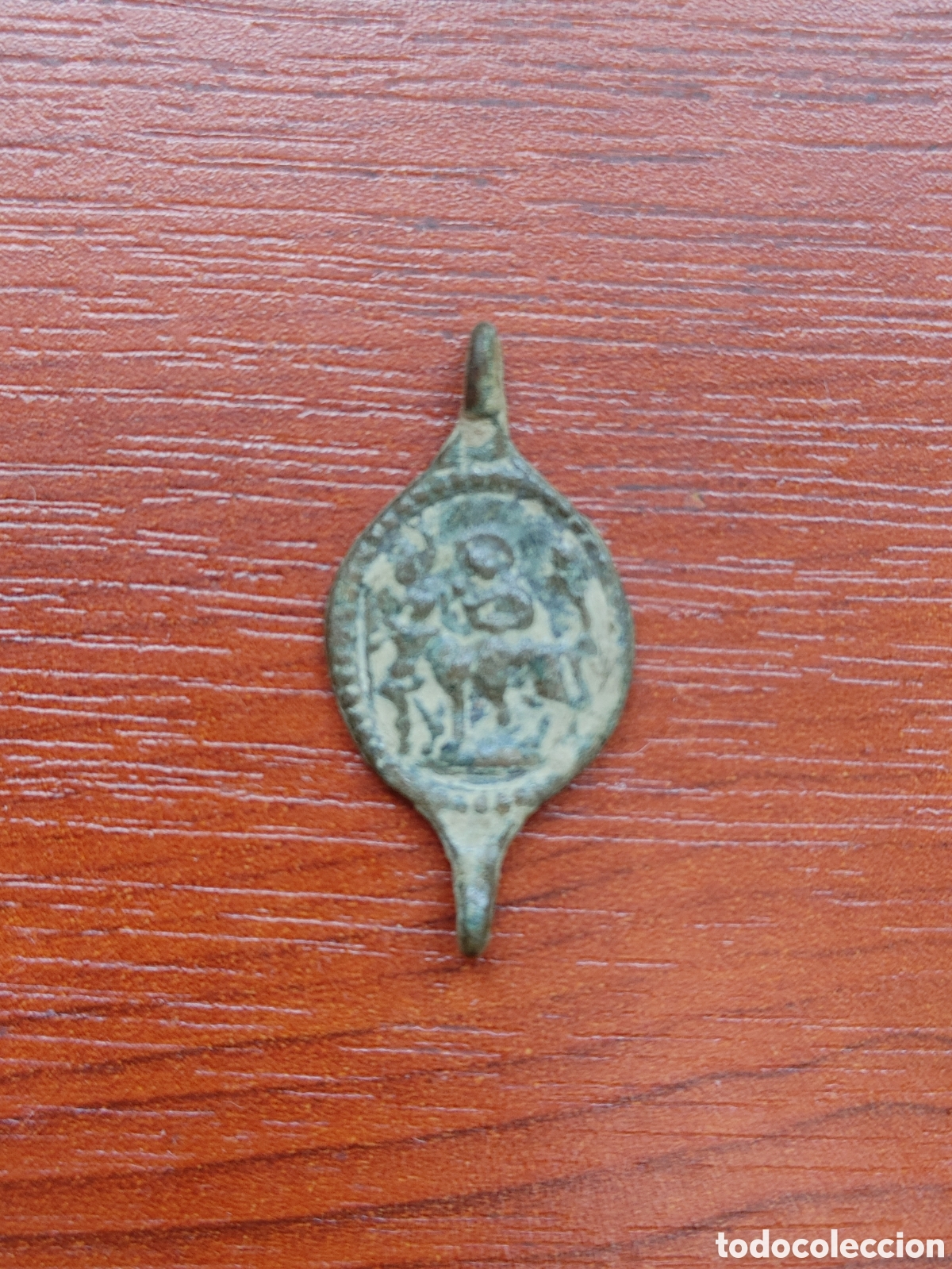 Antig&uuml;edades: Medalla de bronce. S. XVII. - Foto 2