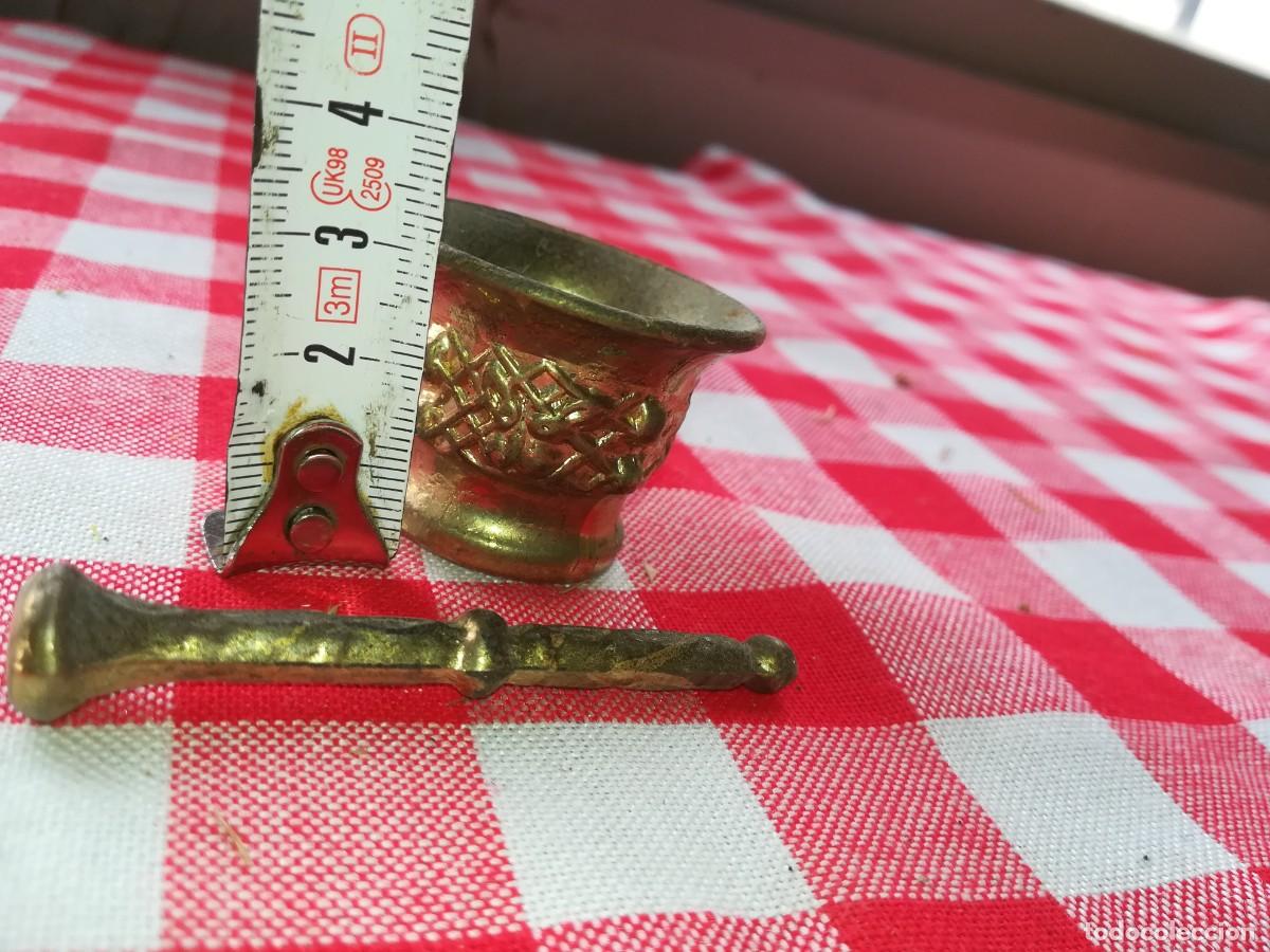 Antig&uuml;edades: MORTERO, ALMIREZ&nbsp;MINIATURA / CAZ503 - Foto 7