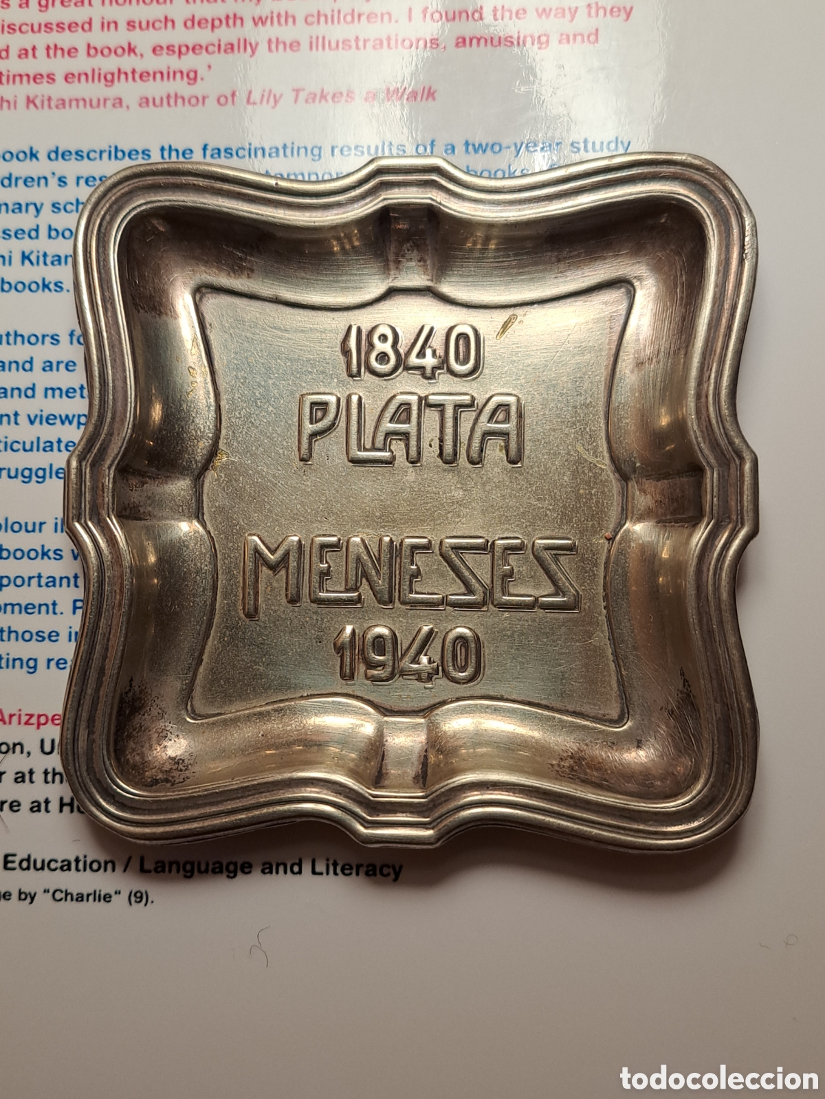 Antig&uuml;edades: Bandeja Meneses 1840-1940 - Foto 1
