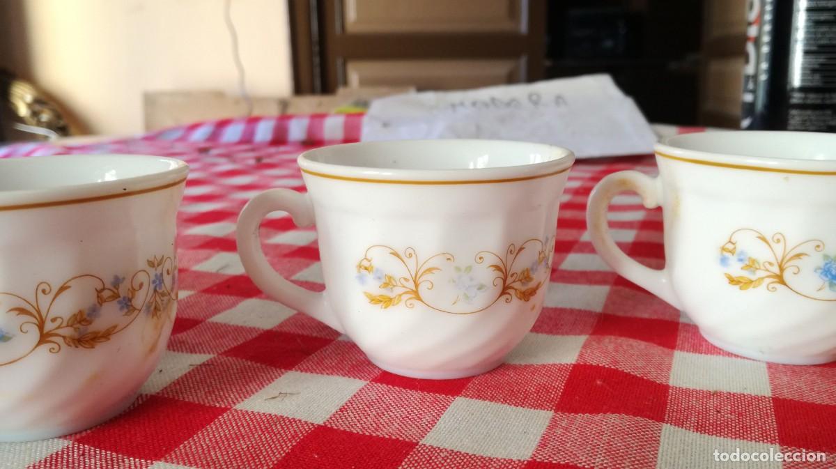 Antig&uuml;edades: 5 TAZAS CERAMICA / CAL403 - Foto 5