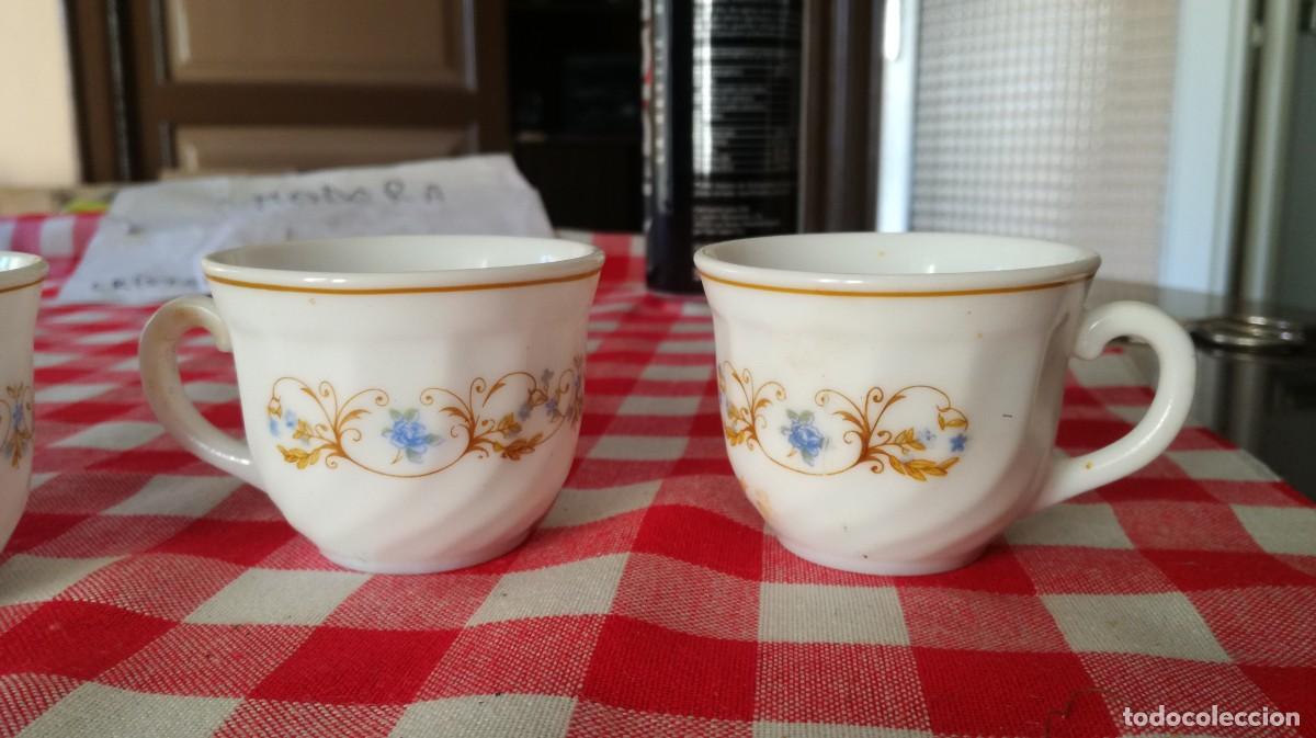 Antig&uuml;edades: 5 TAZAS CERAMICA / CAL403 - Foto 6