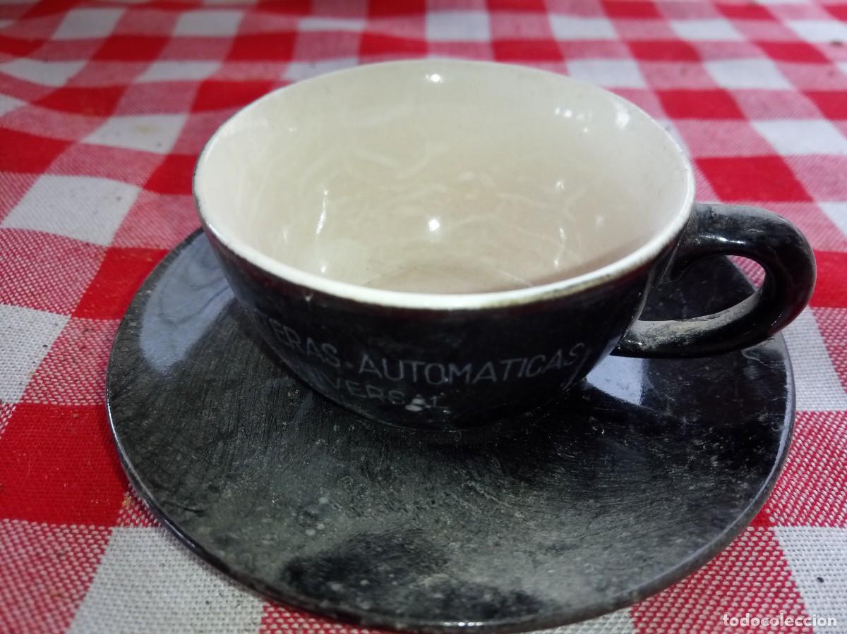 Antig&uuml;edades: TAZA Y PLATO CAFETERAS AUTOMATICAS UNIVERSAL / CAL807 - Foto 1