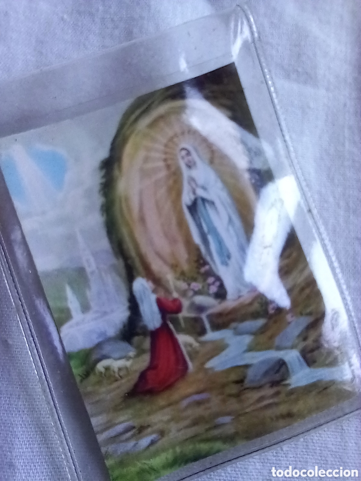 Antig&uuml;edades: ROSARIO DE DEDO CON SU FUNDA - Foto 5