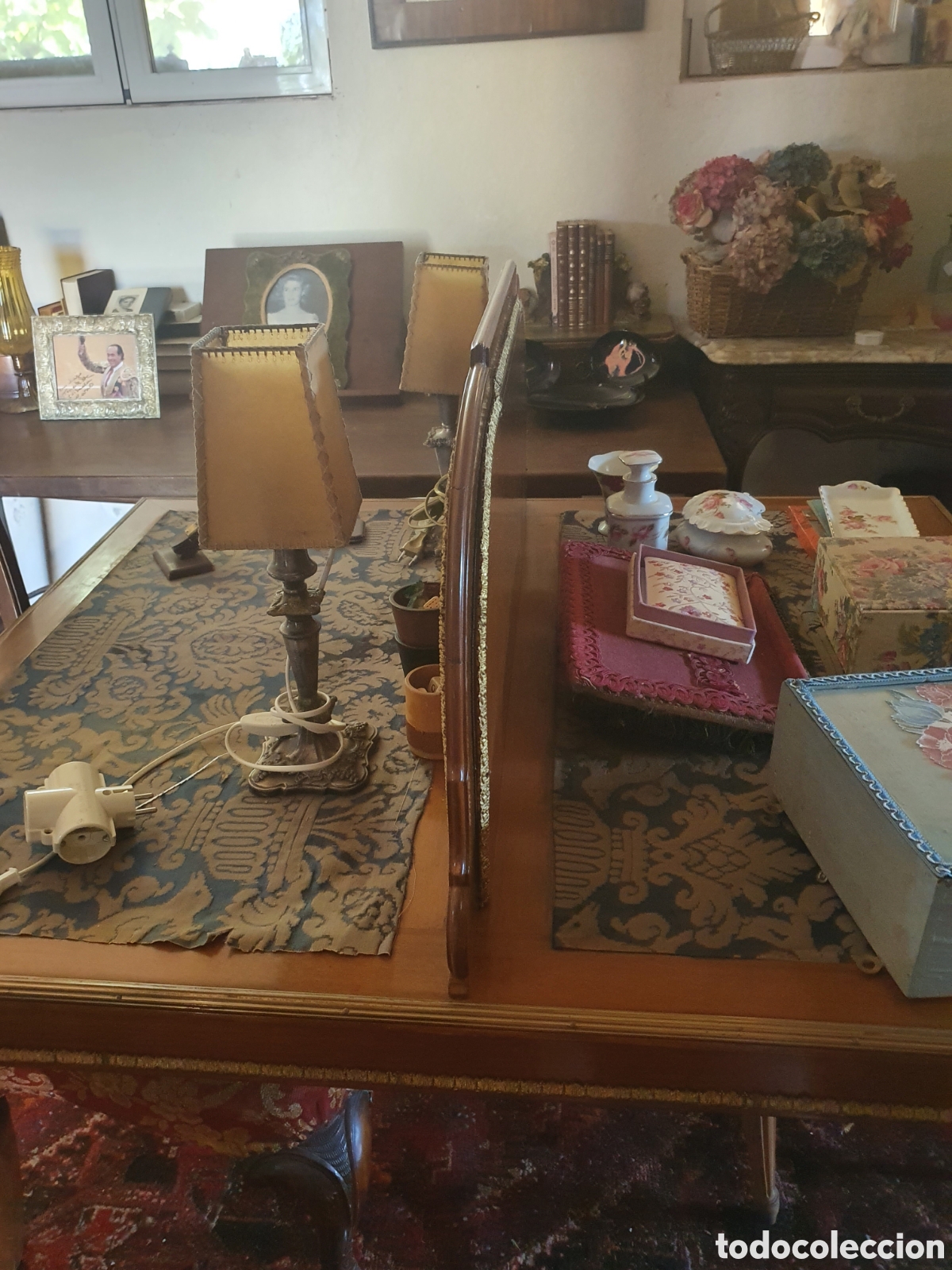 Antig&uuml;edades: Mesa de juego inglesa - Foto 2