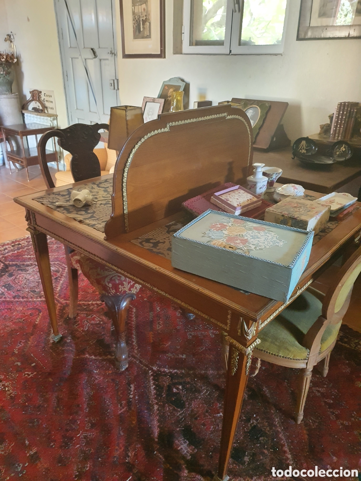 Antig&uuml;edades: Mesa de juego inglesa - Foto 1