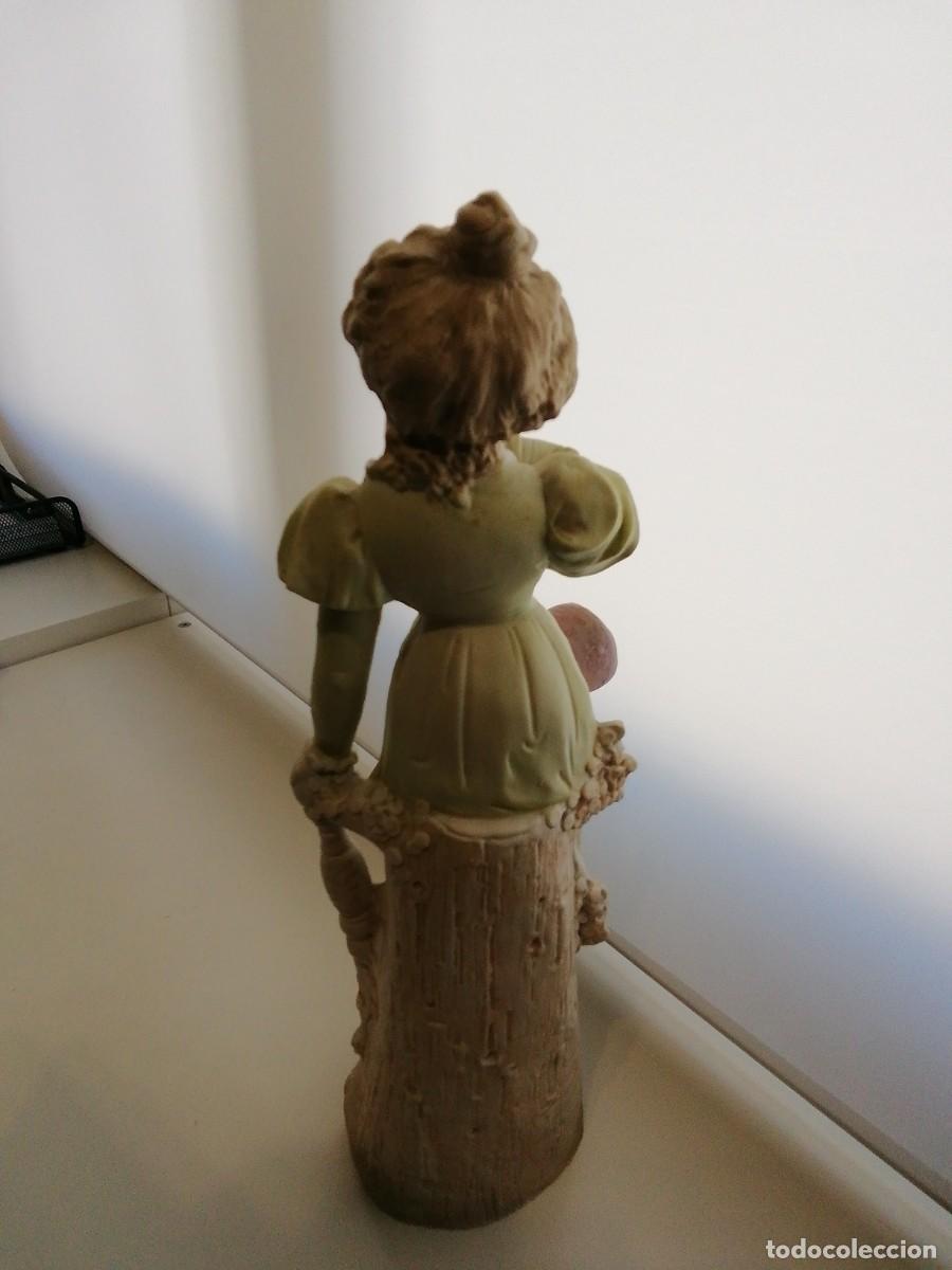 Antig&uuml;edades: *BISCUIT PORCELANA. 39 CM. (Rf:B/b*) - Foto 4