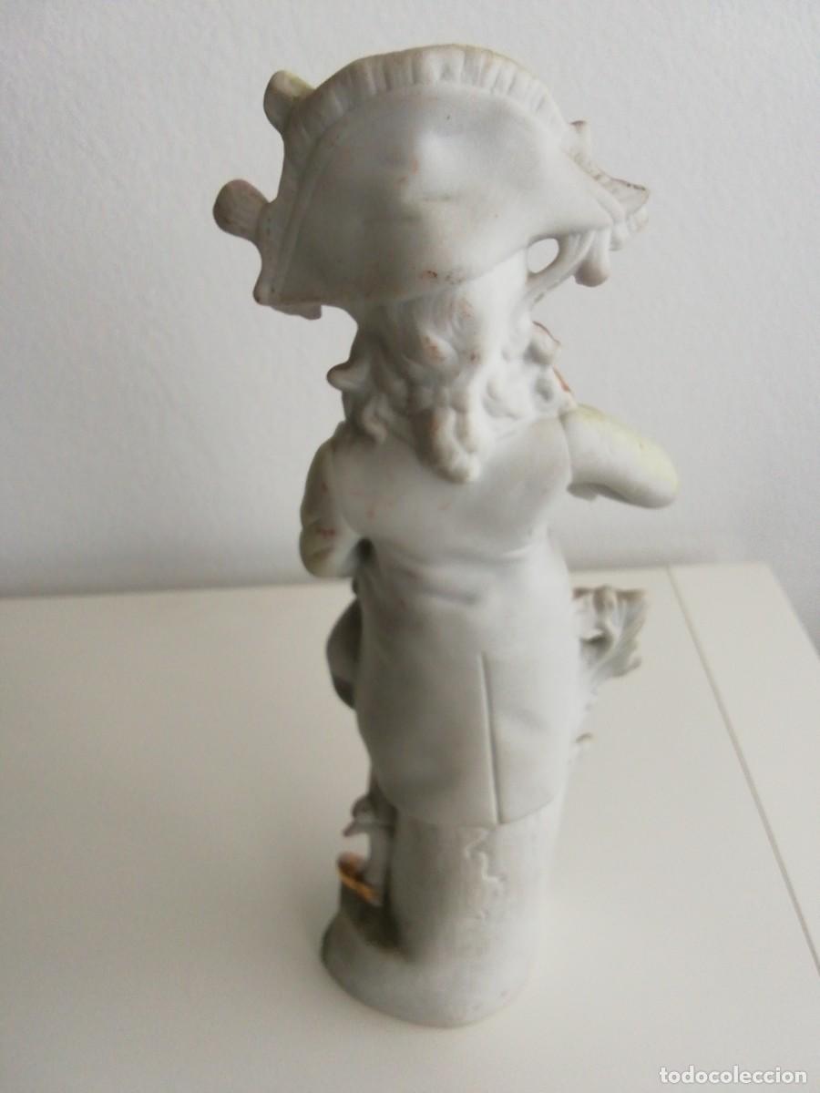 Antig&uuml;edades: * BISCUIT PORCELANA. 25 CM. (Rf:B/e) - Foto 3
