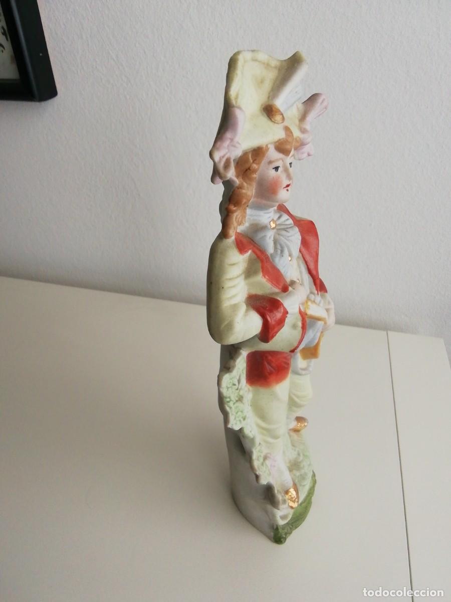 Antig&uuml;edades: * BISCUIT PORCELANA. 25 CM. (Rf:B/e) - Foto 4
