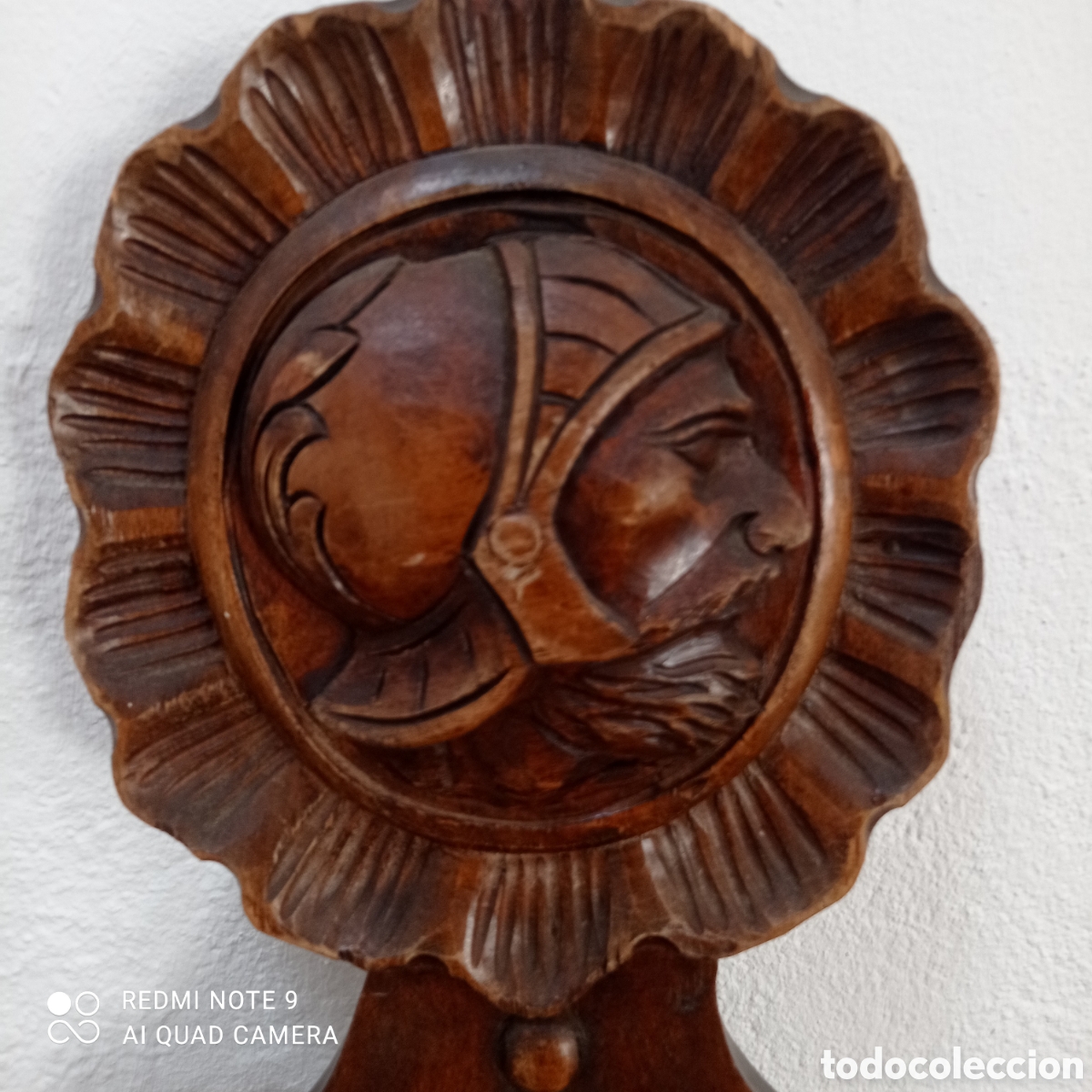 Antig&uuml;edades: Juego de sillas talladas a mano - Foto 4