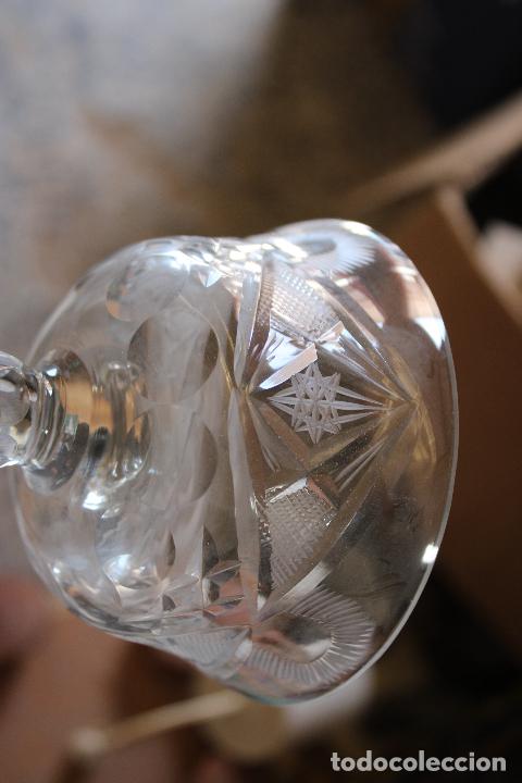 Antig&uuml;edades: copa cristal bohemia - Foto 2